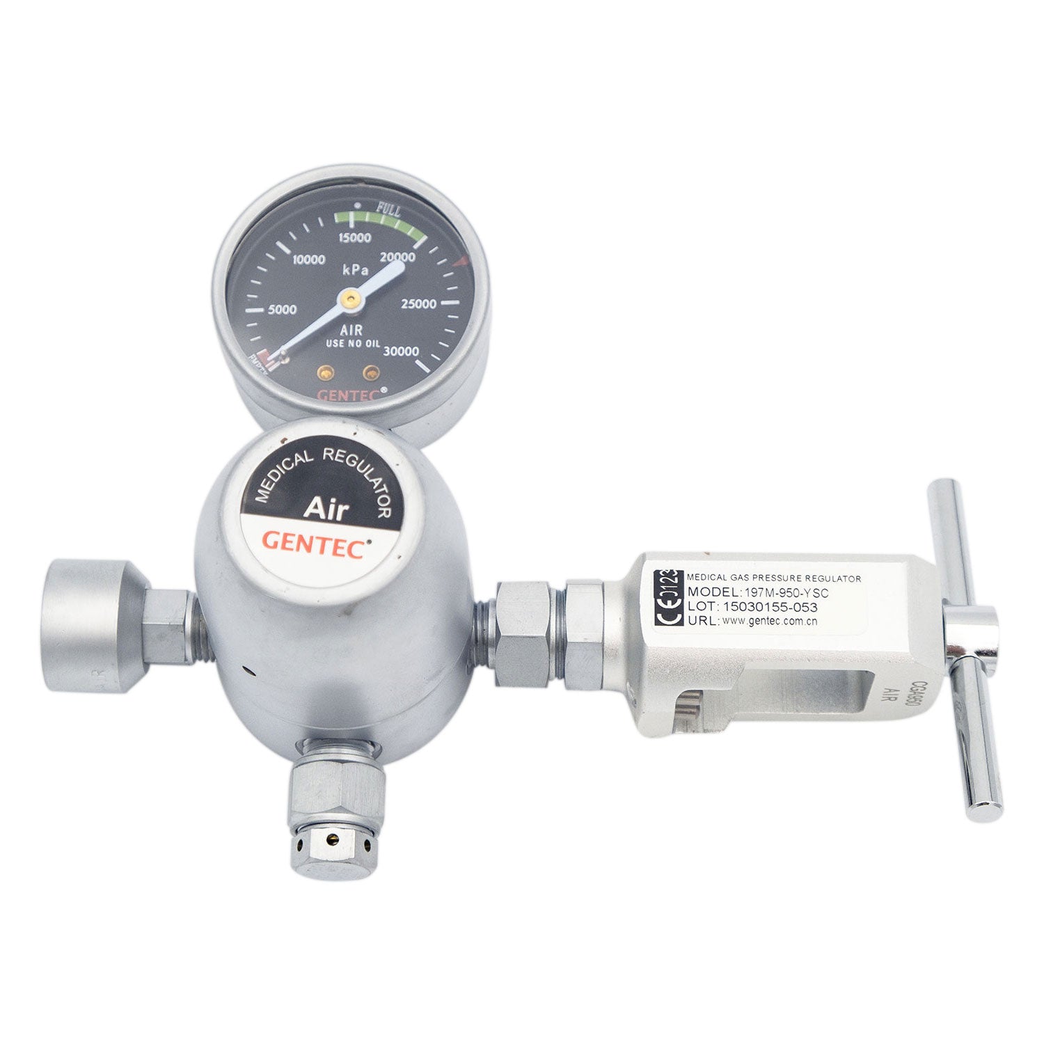 Gentec 197M Medical Gas Regulator image 0